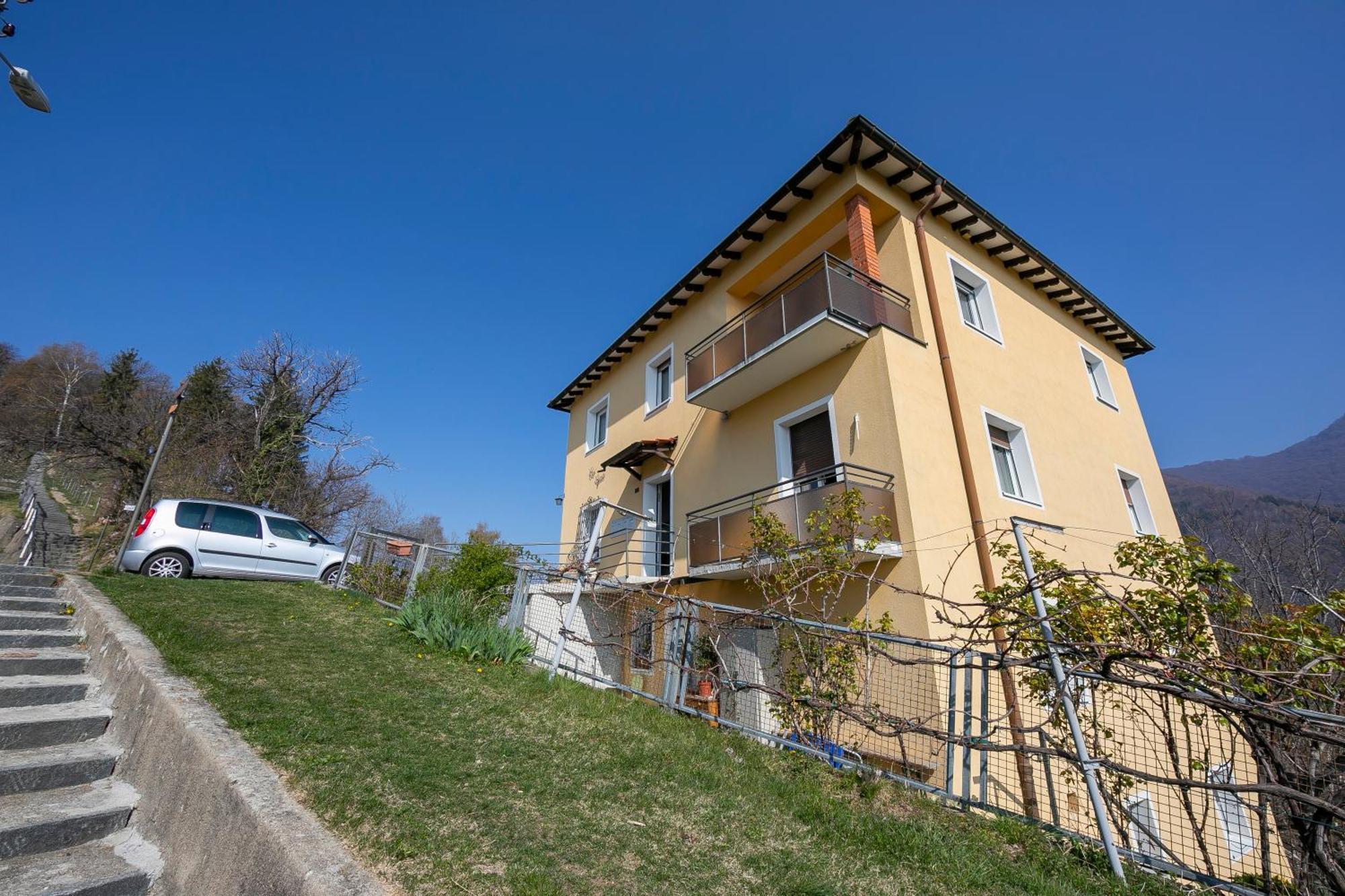Ca' Gina Panoramica - Monte Bre - Happy Rentals Лугано Екстериор снимка