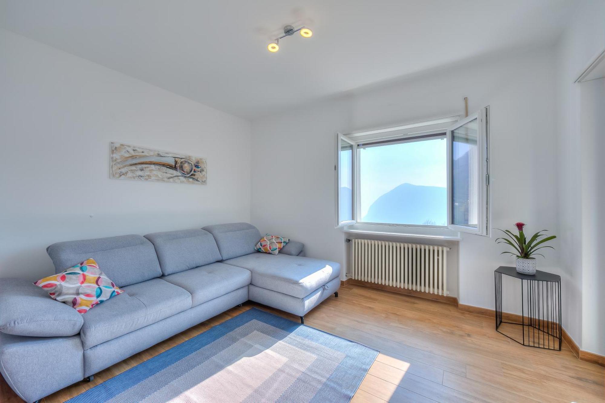 Ca' Gina Panoramica - Monte Bre - Happy Rentals Лугано Екстериор снимка